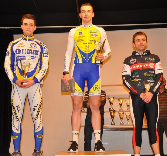 Damien Pipier 3ème du Championnat Régional du Limousin cyclo-cross 2013 en 20-29 ans