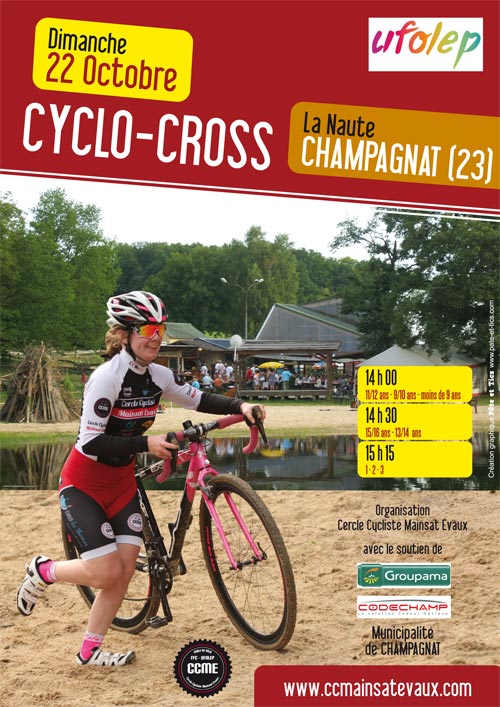 Affiche cyclo-cross UFOLE La Naute 2017