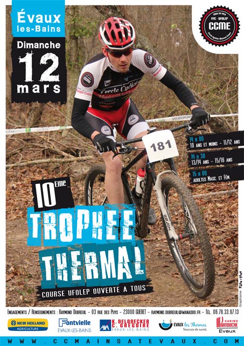 10ème Trophée Thermal VTT à Evaux-les-Bains