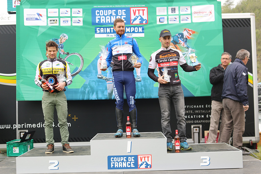 2ème manche coupe de France VTT à Saint-Pompon - Team Creuse Mainsat Evaux