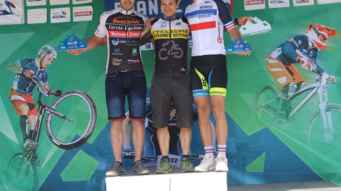 Podium Coupe de France VTT 2017 Montgenèvre