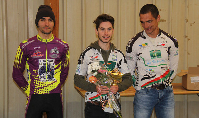 Podium cyclo-cross UFOLEP La Naute 2017