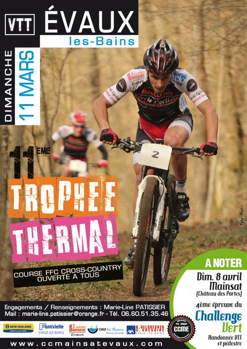 Trophée Thermal VTT à Evaux-les-Bains