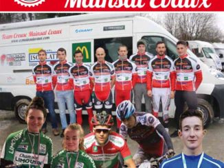 Couverture brochure publicitaire 2018 Cercle Cycliste Mainsat Evaux