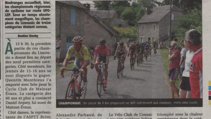 Article CC Mainsat Evaux La Montagne 25 juin 2018