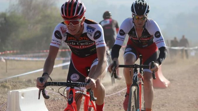 Lilian et Mickaël LOUIS au cyclo-cross de Bridiers