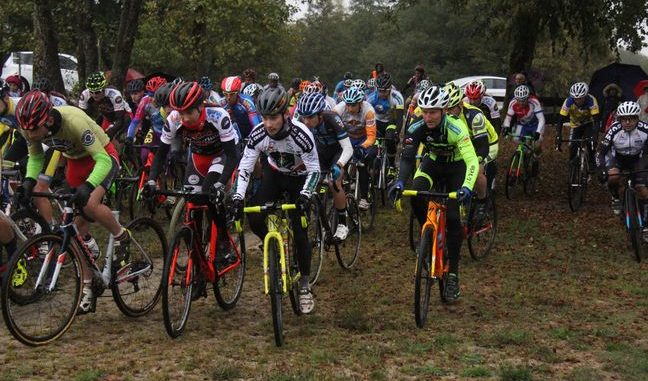 Départ cyclo-cross UFOLEP 2018 à La Naute