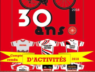 Rapport d'activités 2018 Cercle Cycliste Mainsat Evaux