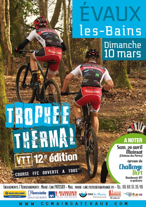 Trophée Thermal VTT à Evaux-les-Bains