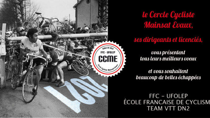 Voeux 2021 Cercle Cycliste Mainsat Evaux